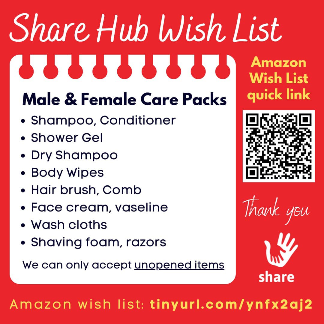 Share Wish List - Help those in need