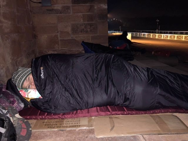 ITVs Lucy Meacock sleeps rough in Chester
