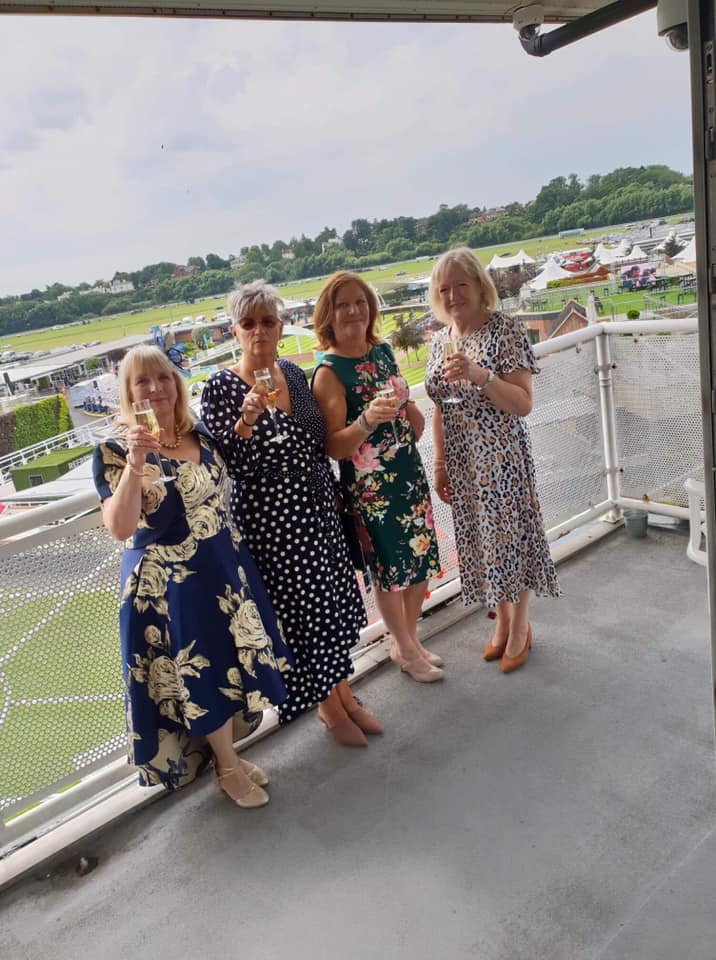 Share Volunteers enjoy a full day of hospitality at Chester Races