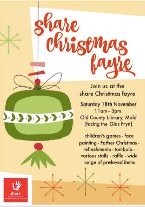 Christmas shopping? Why not come to our Christmas Fayre on November 18th