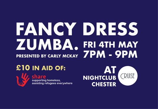 Join us at Cruise Nightclub in Chester for an evening of fun and Zumba